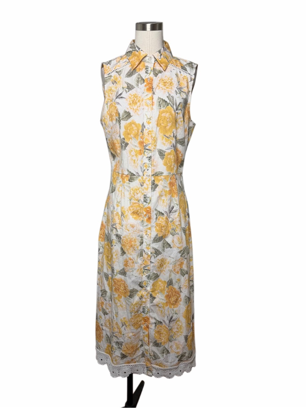 RACHEL PARCELL Floral Midi Shirt Dress - Picture 6 of 10